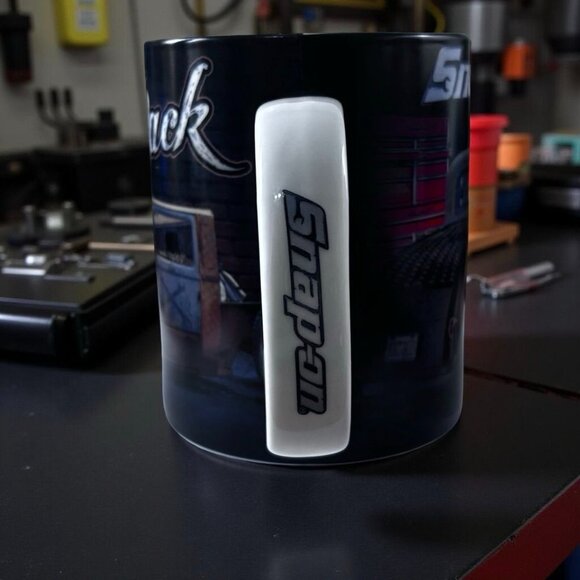 Snap-On “Rat Pack” Hot Rod Mug • Vintage Mechanic Coffee Cup • Rat Rod Garage Ar - Picture 5 of 7